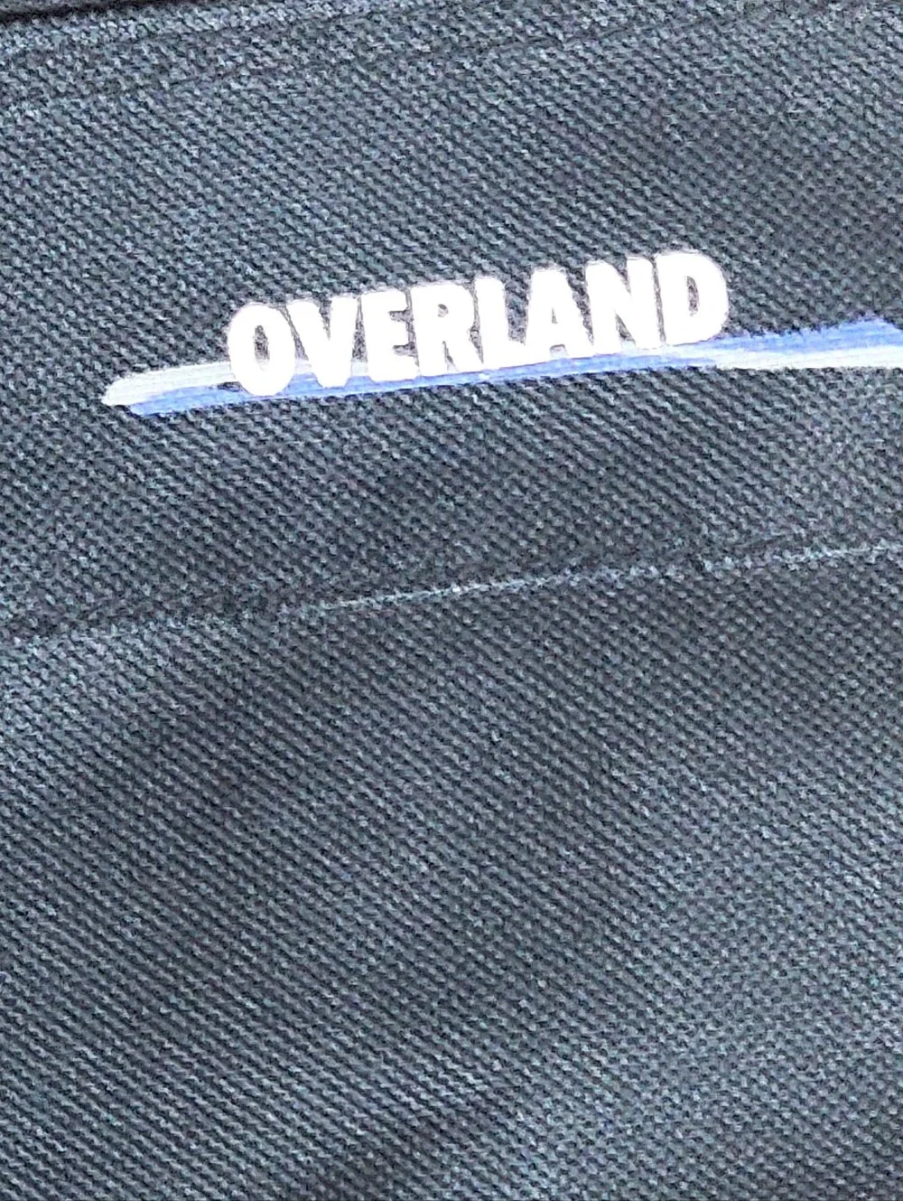 Overland Black Messenger Bag for Men
